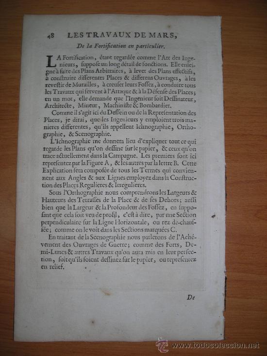 Arte: Diferentes tipos de fortalezas, Mallet, 1696 - Foto 2