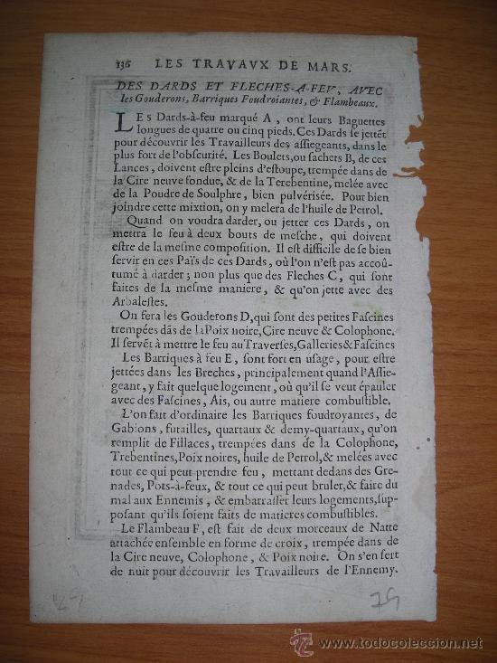 Arte: Soldados con barriles de p&oacute;lvora, Mallet, 1690 - Foto 2