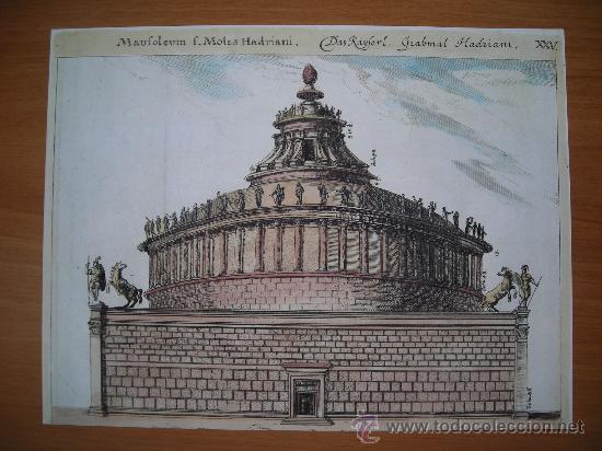 Arte: Castillo de San Angelo, Roma, Joh Meyer, 1679 - Foto 1