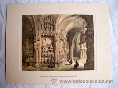 Art: &Aacute;BSIDE DE LA CAPILLA MAYOR DE LA CATEDRAL DE BURGOS. 1956