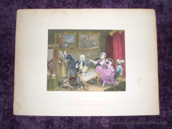 Arte: Progreso de una prostituta, William Hogarth, 1830 - Foto 2