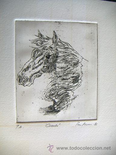 Arte: Grabado original firmado - Foto 1