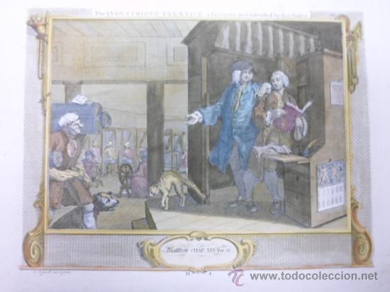 Arte: La industria, Wiliam Hogarth, 1784 - Foto 1