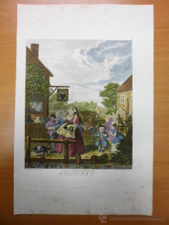 Arte: La tarde, William Hogarth, 1784 - Foto 2