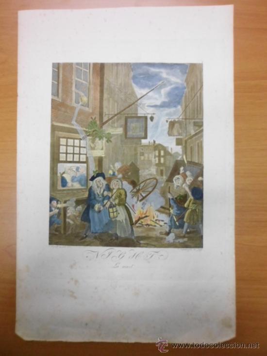 Arte: La noche, William Hogarth, 1784 - Foto 2
