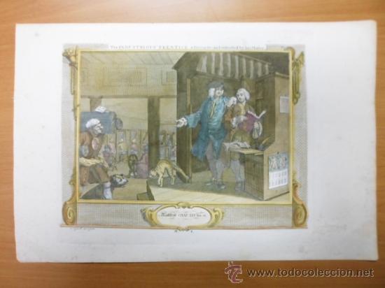Arte: La industria, Wiliam Hogarth, 1784 - Foto 2