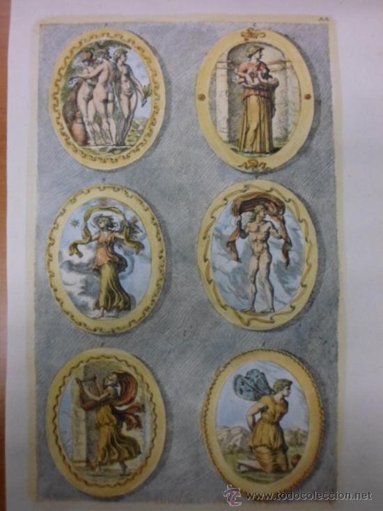 Arte: Dioses griegos, Sandrat, 1679 - Foto 1