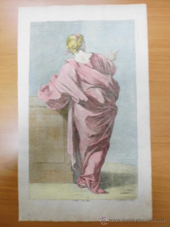 Arte: Mujer barroca, Johann Daniel Preissler, 1750 - Foto 3