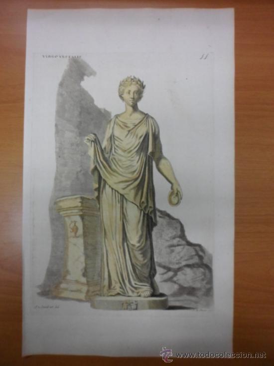 Arte: Virgo Vestalis, Sandrart, 1679 - Foto 2