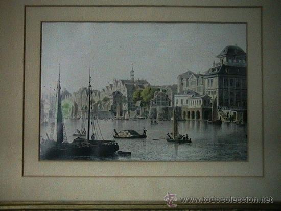 Arte: cuadro marina barcos veleros - Foto 2