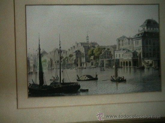 Arte: cuadro marina barcos veleros - Foto 3