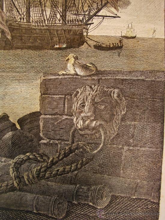 Arte: EMBARQUEMENT DE LA JEUNE GRECQUE. AUTOR: JOSEPH VERNET (1714-1789). - Foto 5 - 35081878