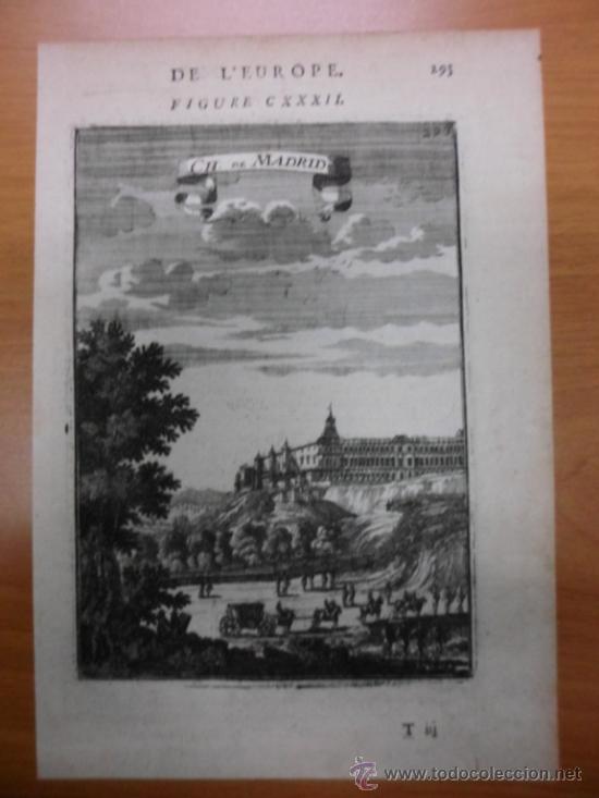 Arte: Palacio real de Madrid (Espa&ntilde;a), 1683, Mallet - Foto 1