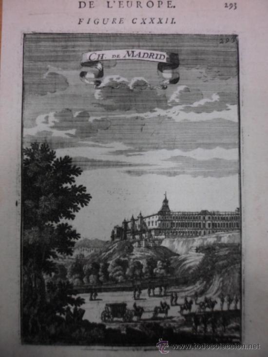Arte: Palacio real de Madrid (Espa&ntilde;a), 1683, Mallet - Foto 2