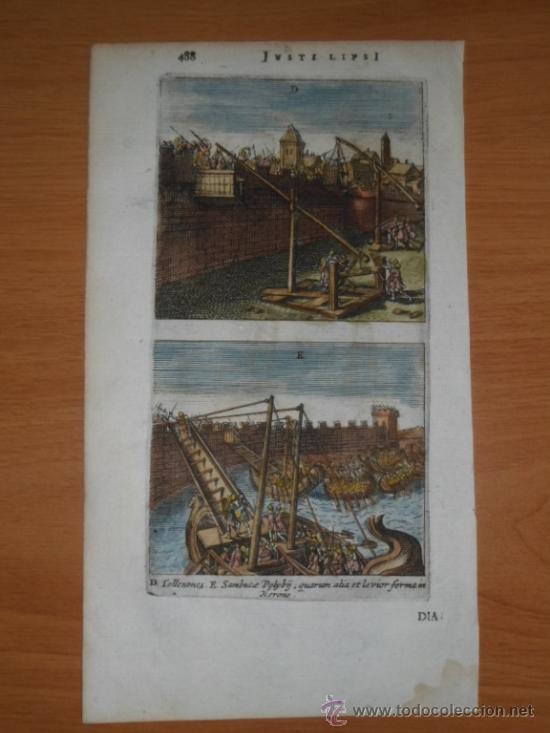 Arte: Armas de asedio, 1620, Lipsius - Foto 3