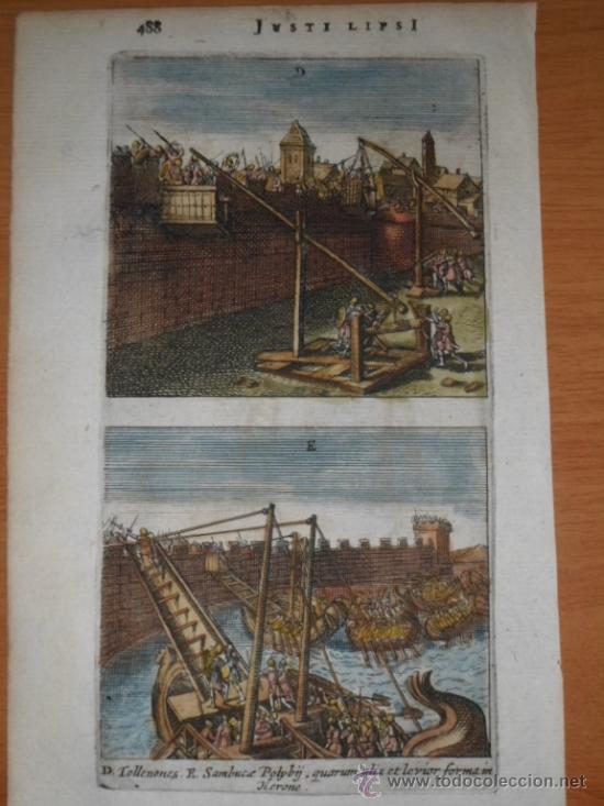 Arte: Armas de asedio, 1620, Lipsius - Foto 4