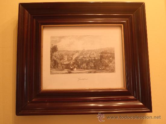 Arte: CUADRO GRABADO GUILDFORD 37 X 32 - Foto 2