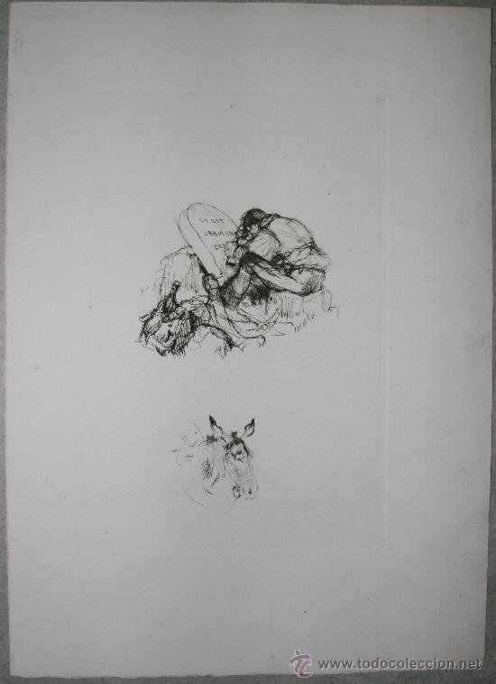 Arte: Prueba de imprenta de grabado - Foto 1