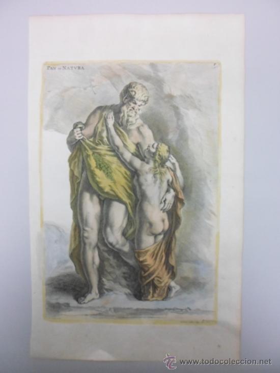 Arte: Pan et Natura, 1679, Sandrart - Foto 2