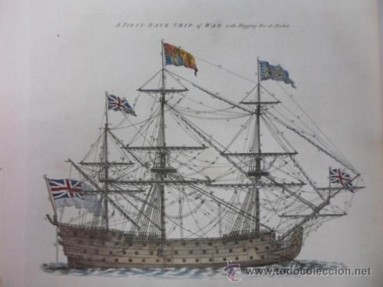 Arte: Barco de Guerra, 1786, W. Chambers - Foto 5