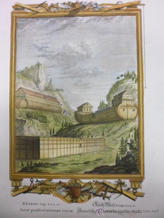 Arte: El Arca de No&eacute;, 1731, Joh Jak Scheuchzer - Foto 1