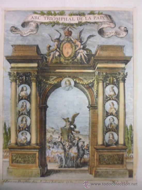 Arte: Arco del Triunfo, 1751, Le Pautre - Foto 1