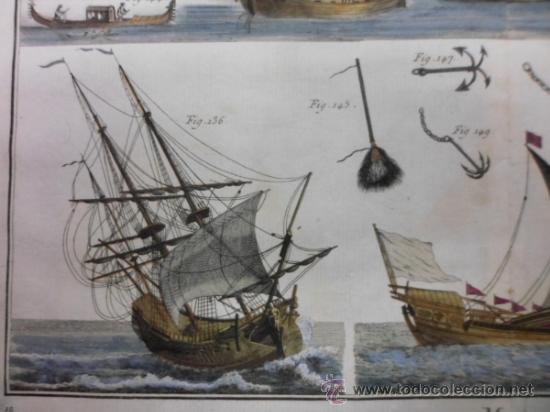 Arte: Velas de barcos, 1760, Bernard - Foto 7