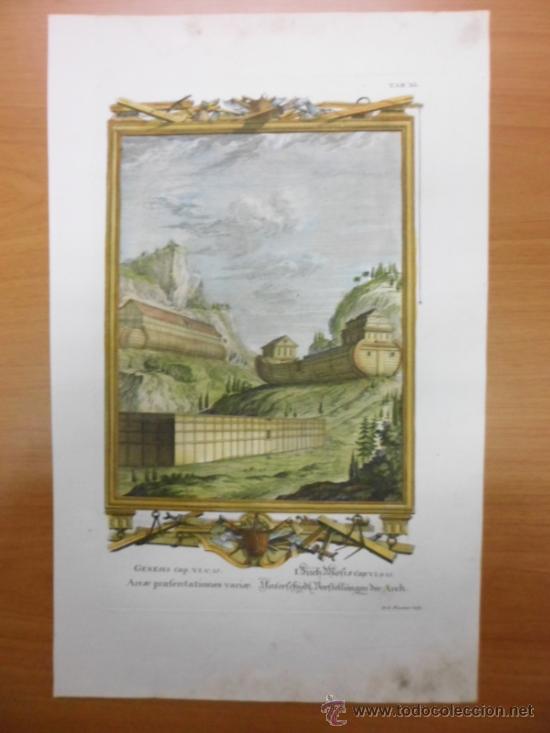 Arte: El Arca de No&eacute;, 1731, Joh Jak Scheuchzer - Foto 2