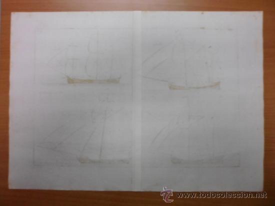 Arte: Diferentes tipos de velas de barcos, 1760, Bernard - Foto 2
