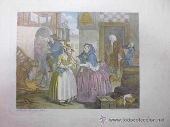 Arte: Moll en Londres, 1784, William Hogarth - Foto 1