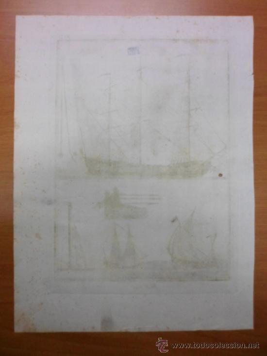 Arte: Diferentes tipos de velas de barcos II 1760, Bernard - Foto 3
