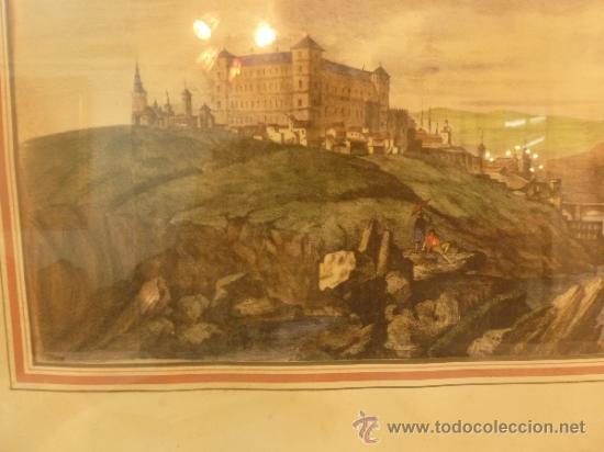 Arte: antiguo grabado toledo - Foto 9