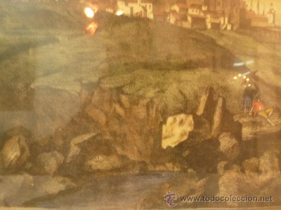 Arte: antiguo grabado toledo - Foto 6