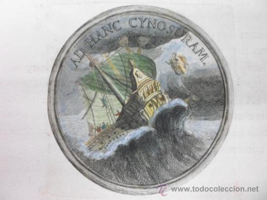 Arte: Emblema con  naufragio, 1715,Carl Remshart - Foto 1
