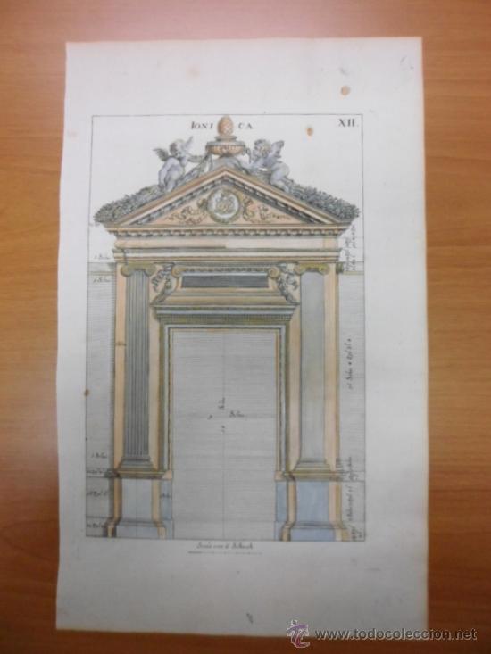 Arte: Puerta estilo joonico, 1679, Sandrart - Foto 2