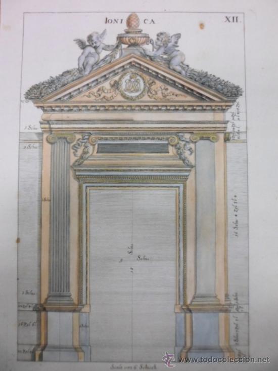 Arte: Puerta estilo joonico, 1679, Sandrart - Foto 4