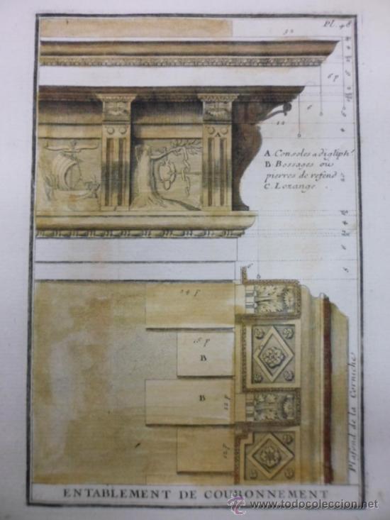 Arte: Frisos y cornisas, 1764, Giacomo Barozzi da Vignola - Foto 1