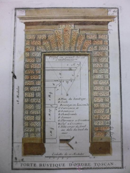 Arte: Frisos y cornisas, 1764, Giacomo Barozzi da Vignola - Foto 4
