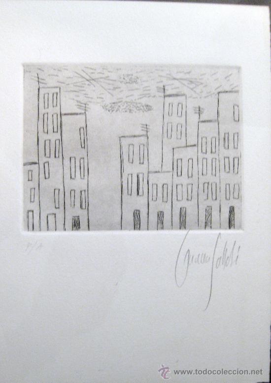 Arte: GEMMA SABAT&Eacute;. GRABADO ORIGINAL - Foto 1