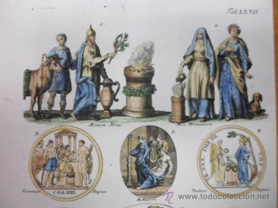 Arte: Antiguas monedas romanas, 1757, Bernard de Montfaucon - Foto 4