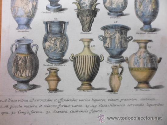 Arte: Vasijas romanas, 1757, Bernard de Montfaucon - Foto 5