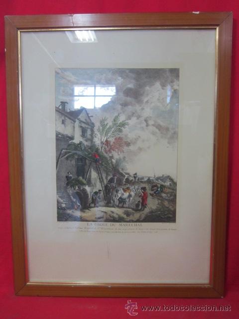Kunst: Precioso grabado. La Grote du Marechal. Firmada P. Wouvermens.