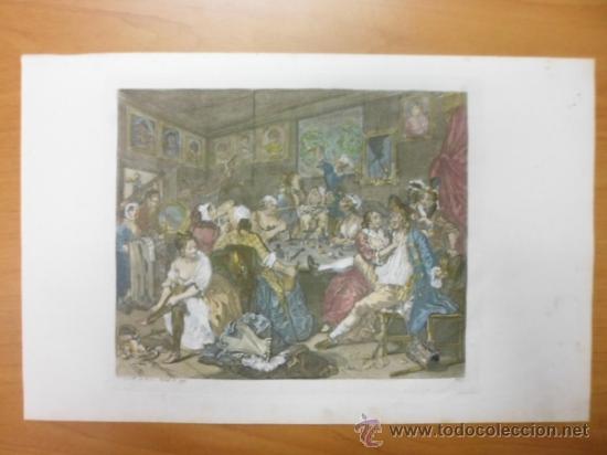 Arte: El progreso de un rastrillo, 1784, William Hogarth - Foto 1