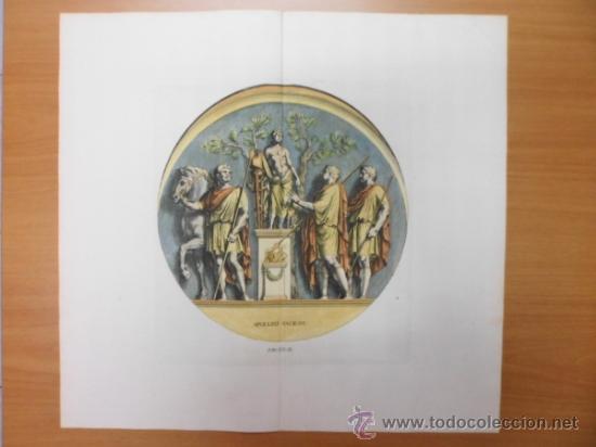 Arte: Relieve de Apolo, 1679, Sandrart - Foto 2