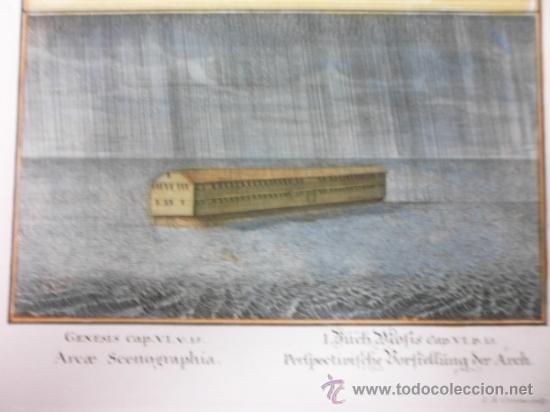 Arte: El diluvio y el arca de No&eacute;, 1731, Jak Scheuchzer - Foto 5