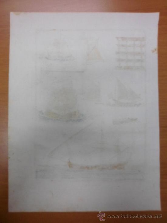 Arte: Embarcaciones a vela, 1760, Bernard - Foto 2