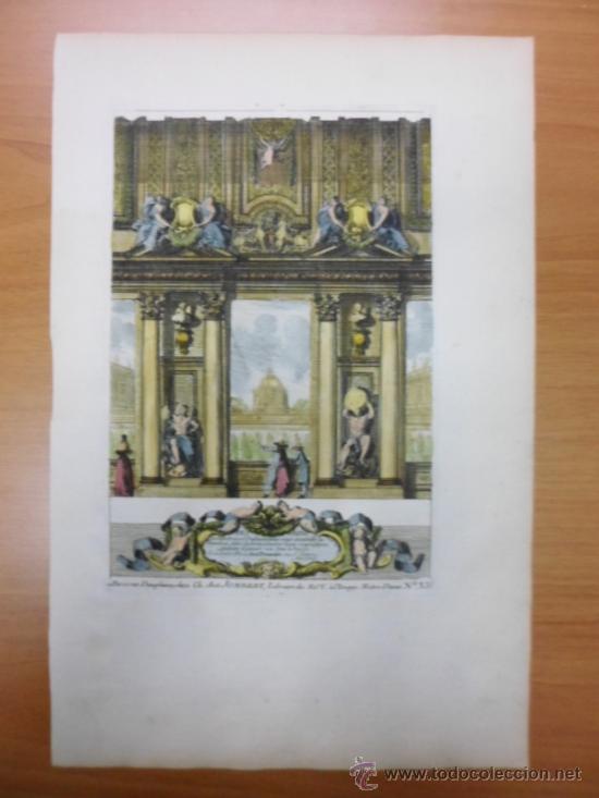 Arte: Arquitectura interior barroca, 1751, Le Pautre - Foto 1