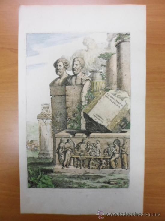 Arte: Monumentos romanos, 1679, Sandrart - Foto 1