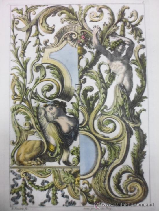 Arte: Decoracion barroca, 1751, Le Pautre - Foto 3