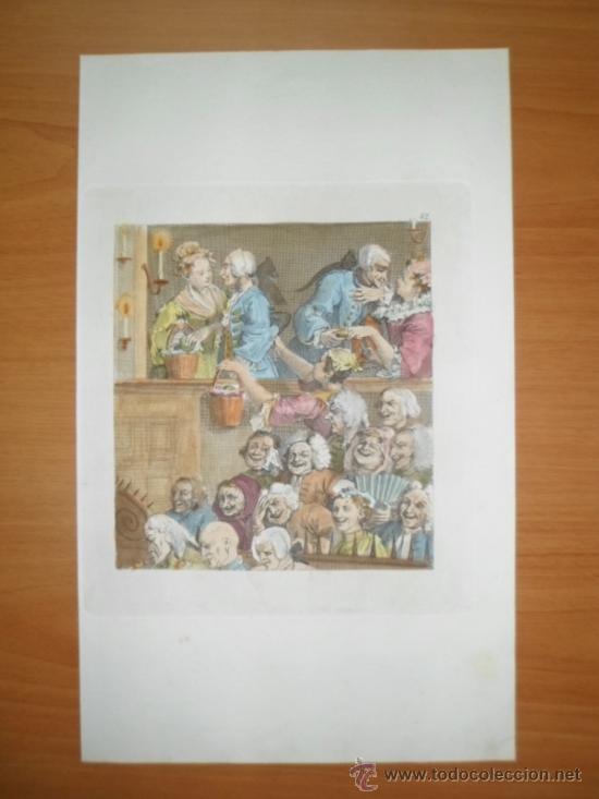 Arte: La audiencia de risa, 1784, William Hogarth - Foto 1